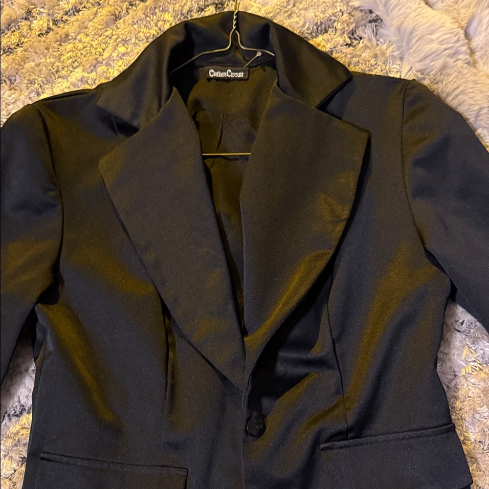 Charter Club Classic Black Blazer